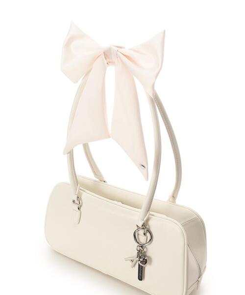 SAMANTHAVEGA（サマンサベガ）の「SAMANTHAVEGA×「VARZAR（バザール）」コラボコレクション ワイドボストンバッグ（ハンドバッグ・レディース・ブラック/ピンク・FREE）」の10枚目の写真