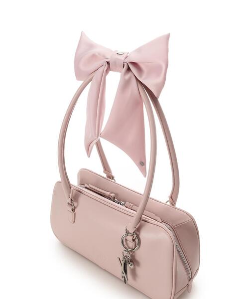 SAMANTHAVEGA（サマンサベガ）の「SAMANTHAVEGA×「VARZAR（バザール）」コラボコレクション ワイドボストンバッグ（ハンドバッグ・レディース・ブラック/ピンク・FREE）」の16枚目の写真