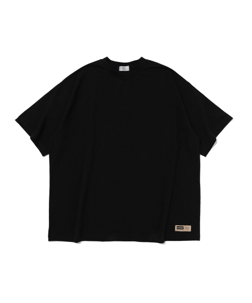 CARGOBROS（カーゴブロス）の「バインディングオーバーボックス半袖Tシャツ（ブラック）（Tシャツ/カットソー・メンズ・その他・FREE）」の5枚目の写真