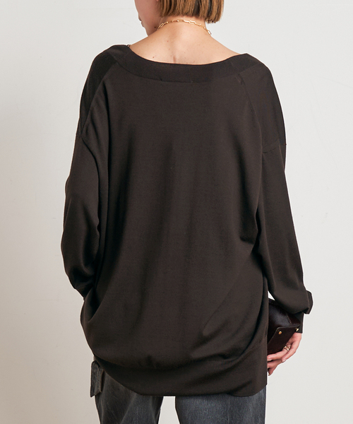 ディープVネックニット（ニット/セーター）｜AP STUDIO（エーピー