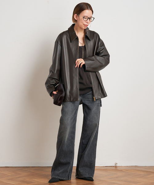 ディープVネックニット（ニット/セーター）｜AP STUDIO（エーピー