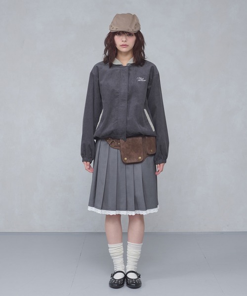 FCMM(エフシーエムエム)の「CODUROY JACKET / コーデュロイジャケット(ブルゾン・レディース・ブラウン/チャコールグレー・SMALL/MEDIUM)」の3枚目の写真
