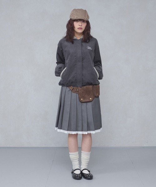FCMM(エフシーエムエム)の「CODUROY JACKET / コーデュロイジャケット(ブルゾン・レディース・ブラウン/チャコールグレー・SMALL/MEDIUM)」の5枚目の写真