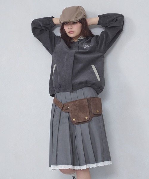 FCMM(エフシーエムエム)の「CODUROY JACKET / コーデュロイジャケット(ブルゾン・レディース・ブラウン/チャコールグレー・SMALL/MEDIUM)」の11枚目の写真