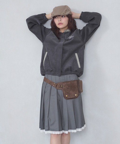 FCMM(エフシーエムエム)の「CODUROY JACKET / コーデュロイジャケット(ブルゾン・レディース・ブラウン/チャコールグレー・SMALL/MEDIUM)」の12枚目の写真