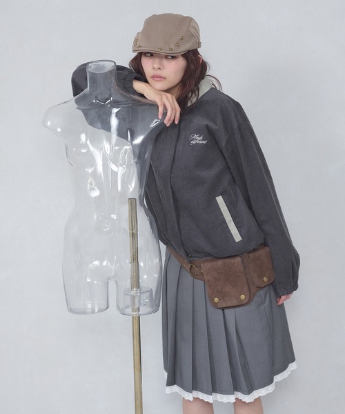 FCMM(エフシーエムエム)の「CODUROY JACKET / コーデュロイジャケット(ブルゾン・レディース・ブラウン/チャコールグレー・SMALL/MEDIUM)」の13枚目の写真