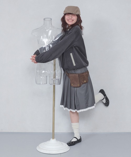 FCMM(エフシーエムエム)の「CODUROY JACKET / コーデュロイジャケット(ブルゾン・レディース・ブラウン/チャコールグレー・SMALL/MEDIUM)」の14枚目の写真