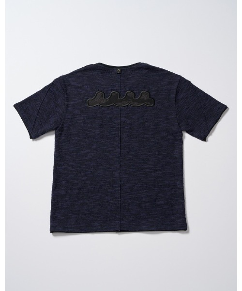 wjk（ダヴルジェイケイ）の「knit jacquard relax S/S（Tシャツ/カットソー・メンズ・ブラック/ネイビー・SMALL/MEDIUM/LARGE/X-LARGE）」の7枚目の写真