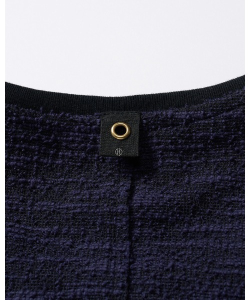 wjk（ダヴルジェイケイ）の「knit jacquard relax S/S（Tシャツ/カットソー・メンズ・ブラック/ネイビー・SMALL/MEDIUM/LARGE/X-LARGE）」の12枚目の写真