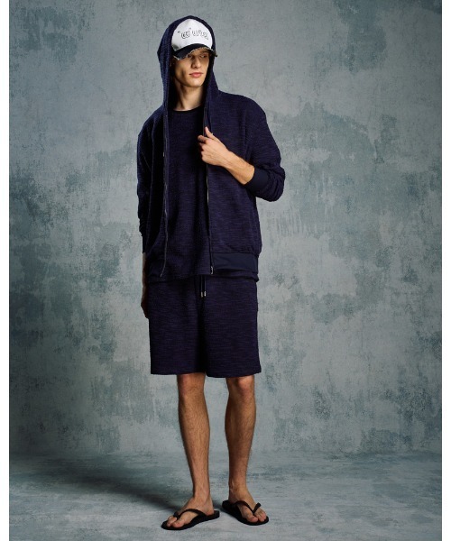 wjk（ダヴルジェイケイ）の「knit jacquard relax S/S（Tシャツ/カットソー・メンズ・ブラック/ネイビー・SMALL/MEDIUM/LARGE/X-LARGE）」の21枚目の写真