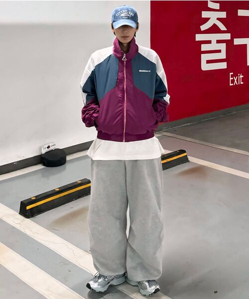 SEARCH410（サーチ410）の「[UNISEX] TRIPLE COMBINATION WINDBREAKER_VIOLET（ナイロンジャケット・レディース・その他・M/L）」の7枚目の写真