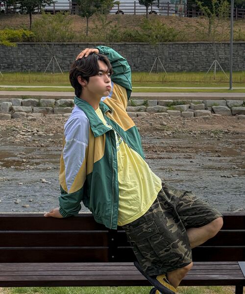 SEARCH410（サーチ410）の「[UNISEX] TRIPLE COMBINATION WINDBREAKER_VIOLET（ナイロンジャケット・レディース・その他・M/L）」の14枚目の写真