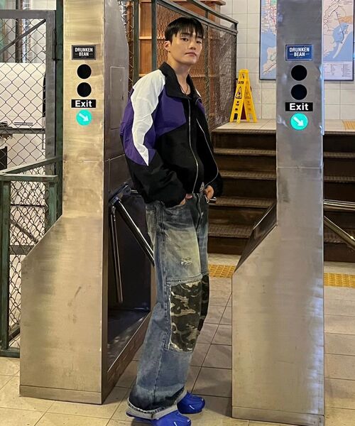 SEARCH410（サーチ410）の「[UNISEX] TRIPLE COMBINATION WINDBREAKER_VIOLET（ナイロンジャケット・レディース・その他・M/L）」の10枚目の写真