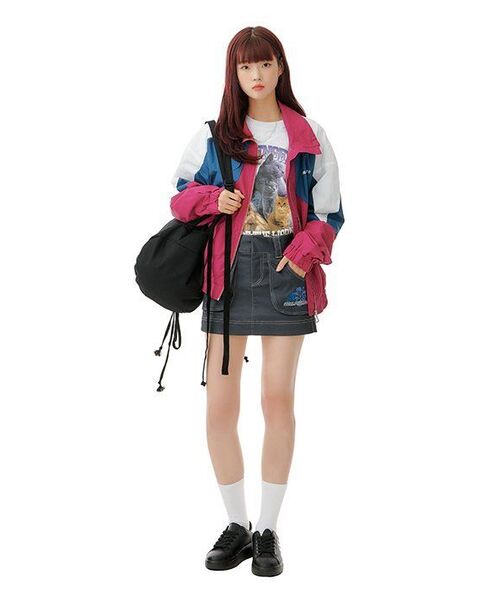 SEARCH410（サーチ410）の「[UNISEX] TRIPLE COMBINATION WINDBREAKER_VIOLET（ナイロンジャケット・レディース・その他・M/L）」の17枚目の写真