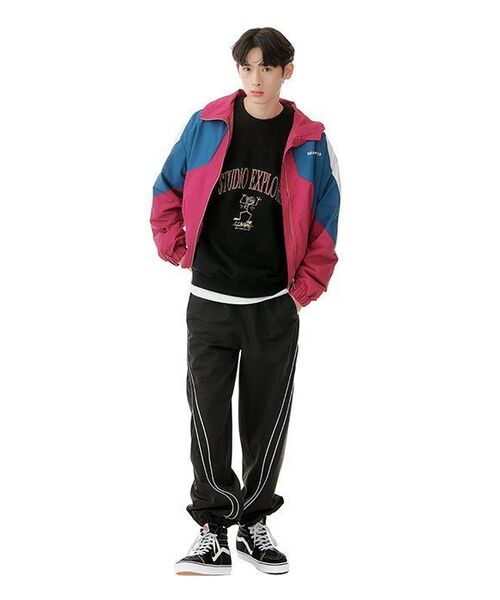 SEARCH410（サーチ410）の「[UNISEX] TRIPLE COMBINATION WINDBREAKER_VIOLET（ナイロンジャケット・レディース・その他・M/L）」の3枚目の写真