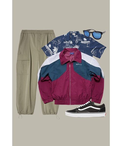 SEARCH410（サーチ410）の「[UNISEX] TRIPLE COMBINATION WINDBREAKER_VIOLET（ナイロンジャケット・レディース・その他・M/L）」の18枚目の写真