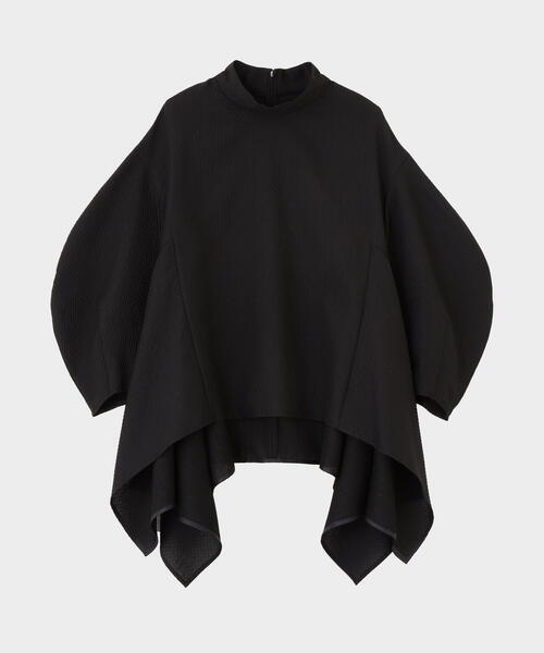 LE PHIL(ルフィル)の「◆スクエアジャガードヘムブラウス(シャツ/ブラウス・レディース・ブラック/ホワイト・F)」の16枚目の写真