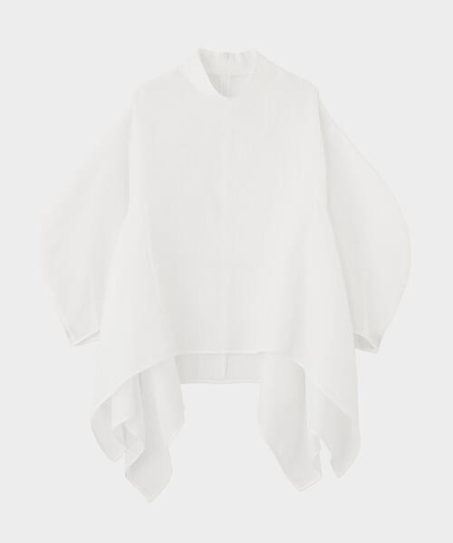 LE PHIL(ルフィル)の「◆スクエアジャガードヘムブラウス(シャツ/ブラウス・レディース・ブラック/ホワイト・F)」の12枚目の写真