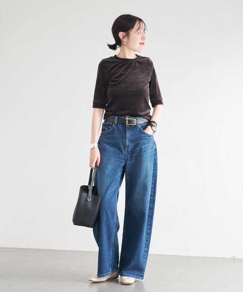 LE TALON（ルタロン）の「≪追加≫スクエアVカットフラット（その他シューズ・レディース・シルバー/アイボリー/ブルー系その他・24.5cm/24cm/23.5cm/23cm/25cm/22.5cm/22cm/21.5/21/25.5cm）」の4枚目の写真