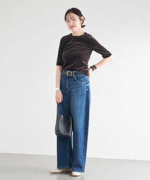 LE TALON（ルタロン）の「≪追加≫スクエアVカットフラット（その他シューズ・レディース・シルバー/アイボリー/ブルー系その他・24.5cm/24cm/23.5cm/23cm/25cm/22.5cm/22cm/21.5/21/25.5cm）」の5枚目の写真