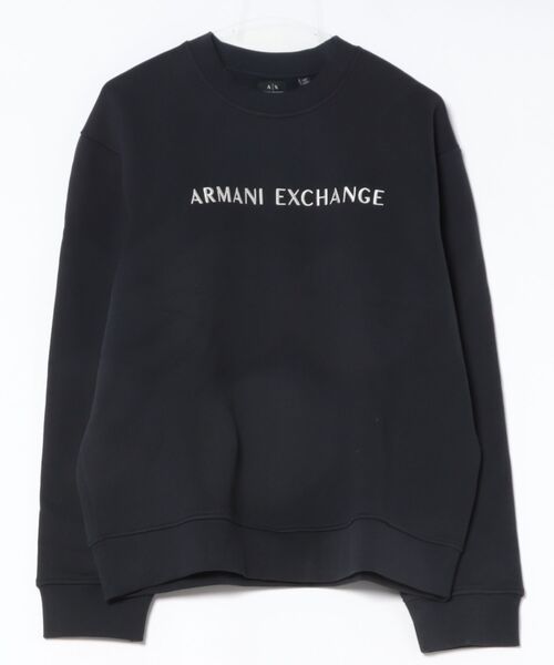 【ARMANI EXCHANGE】 裏起毛裏毛刺繍スウェット