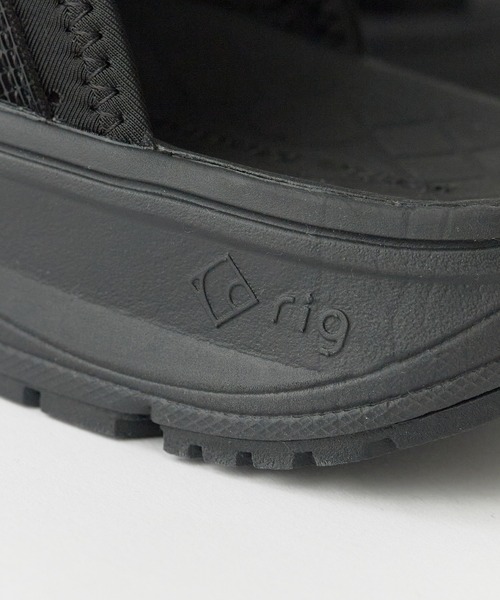 WHITE MOUNTAINEERING（ホワイトマウンテニアリング）の「White Mountaineering/ホワイトマウンテニアリング × rig Footwear/リグ フットウェア WM×rig footwear kuruka 2.0’ パンチング加工 サンダル 2026年 夏 夏服（サンダル・メンズ・ブラック・28/27/26）」の12枚目の写真