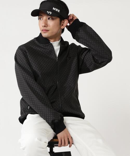 MASTER BUNNY EDITION(マスターバニーエディション)の「【MASTER BUNNY EDITION】小紋ジャガード(ブルゾン・メンズ・ブルー/グレー/ホワイト・LARGE/X-LARGE/MEDIUM)」の8枚目の写真