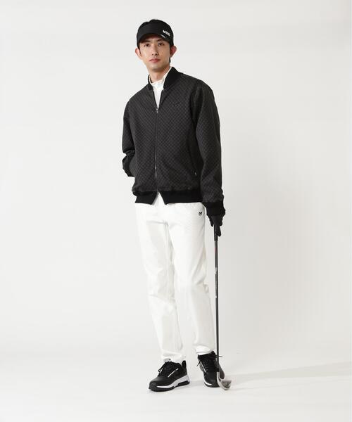 MASTER BUNNY EDITION(マスターバニーエディション)の「【MASTER BUNNY EDITION】小紋ジャガード(ブルゾン・メンズ・ブルー/グレー/ホワイト・LARGE/X-LARGE/MEDIUM)」の10枚目の写真