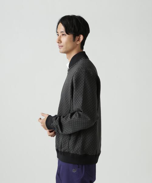 MASTER BUNNY EDITION(マスターバニーエディション)の「【MASTER BUNNY EDITION】小紋ジャガード(ブルゾン・メンズ・ブルー/グレー/ホワイト・LARGE/X-LARGE/MEDIUM)」の11枚目の写真