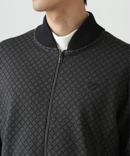 MASTER BUNNY EDITION(マスターバニーエディション)の「【MASTER BUNNY EDITION】小紋ジャガード(ブルゾン・メンズ・ブルー/グレー/ホワイト・LARGE/X-LARGE/MEDIUM)」の12枚目の写真