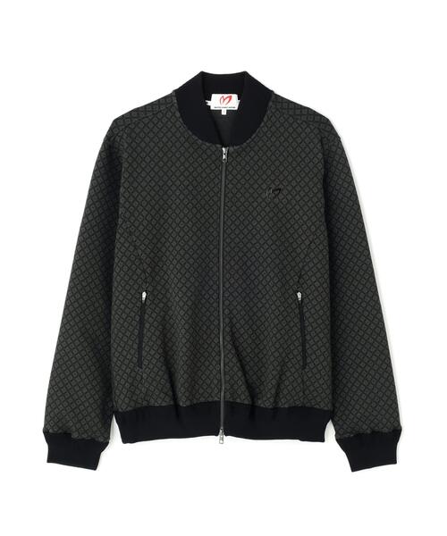 MASTER BUNNY EDITION(マスターバニーエディション)の「【MASTER BUNNY EDITION】小紋ジャガード(ブルゾン・メンズ・ブルー/グレー/ホワイト・LARGE/X-LARGE/MEDIUM)」の16枚目の写真