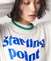 CITEN（シテン）の「＜CITEN＞カラフルボールチェーンネックレス（ネックレス）」