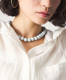 CITEN | ＜CITEN＞カラフルボールチェーンネックレス(ネックレス)