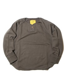 NATAL DESIGN（ネイタルデザイン）の「BRUSHED COTTON LONG SLEEVE HENLEY "LUCKY SWALLOW"（スウェット）」