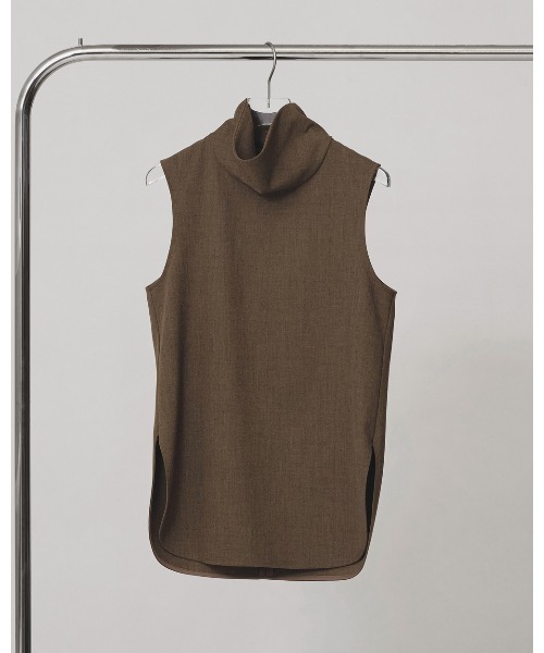 TODAYFUL(トゥデイフル)の「Twill Turtle Tops(Tシャツ/カットソー・レディース・ブルー系その他/グレイッシュベージュ/ブラック・FREE)」の20枚目の写真