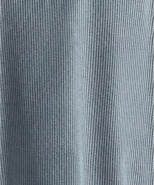 ABAHOUSE（アバハウス）の「クォーターゲージニット クルーネックスウェット / リラックスフィット（スウェット・メンズ・チャコールグレー/ブラック/サックスブルー/アイボリー・48/46）」の13枚目の写真