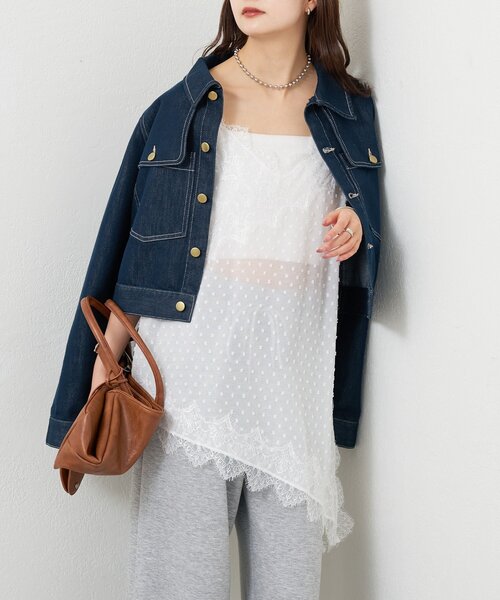 mystic（ミスティック）の「シアードビーヘムチュニック（チュニック・レディース・オフホワイト/ブラック・FREE）」の11枚目の写真