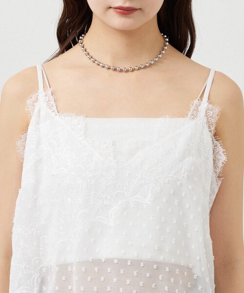 mystic（ミスティック）の「シアードビーヘムチュニック（チュニック・レディース・オフホワイト/ブラック・FREE）」の15枚目の写真