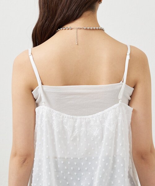 mystic（ミスティック）の「シアードビーヘムチュニック（チュニック・レディース・オフホワイト/ブラック・FREE）」の16枚目の写真