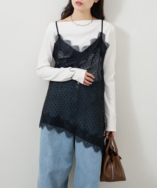 mystic（ミスティック）の「シアードビーヘムチュニック（チュニック・レディース・オフホワイト/ブラック・FREE）」の22枚目の写真