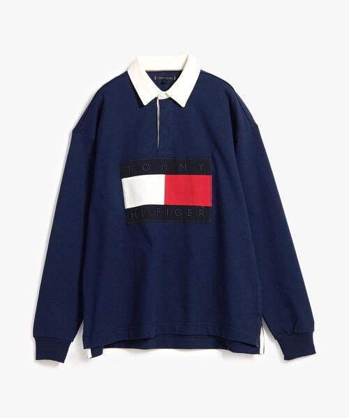 フラッグラガーシャツ（スウェット）｜TOMMY HILFIGER（トミー