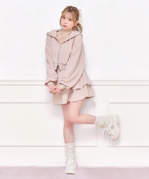 上下セット売り】ラメポンチセットアップ（セットアップ）｜apres jour