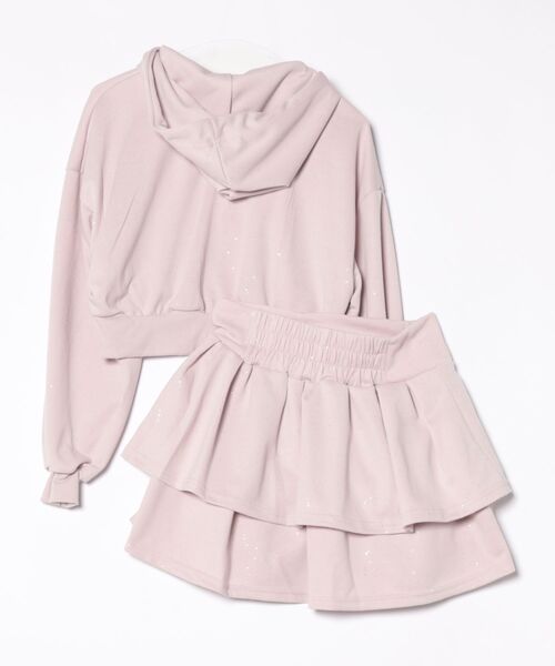apres jour(アプレジュール)の「【上下セット売り】ラメポンチセットアップ(セットアップ・レディース・ピンク/ブラック/チャコールグレー・X-LARGE/フリー)」の9枚目の写真