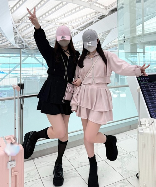 上下セット売り】ラメポンチセットアップ（セットアップ）｜apres jour