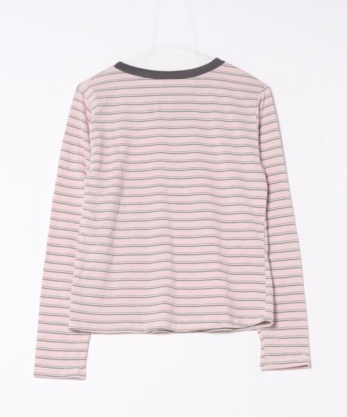 almo（アルモ）の「【LAMPOON】マルチボーダーカットソー（Tシャツ/カットソー・レディース・ピンク・LARGE/MEDIUM/SMALL）」の10枚目の写真