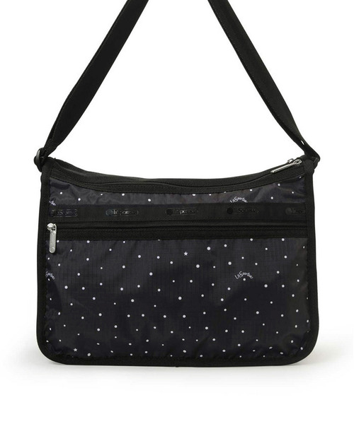 LeSportsac（レスポートサック）の「DELUXE EVERYDAY BAG ブリスドッツ（ショルダーバッグ・レディース・ブラック・FREE）」の7枚目の写真