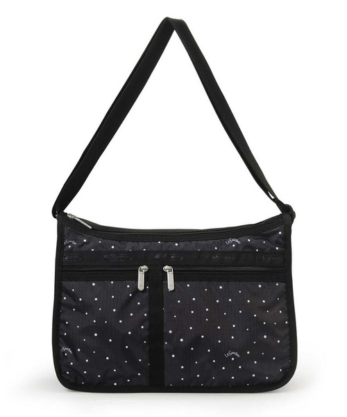 LeSportsac（レスポートサック）の「DELUXE EVERYDAY BAG ブリスドッツ（ショルダーバッグ・レディース・ブラック・FREE）」の8枚目の写真