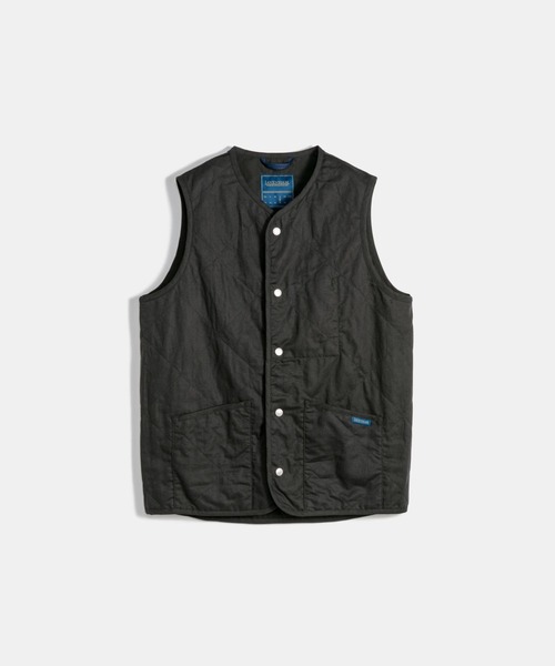 LAVENHAM(ラベンハム)の「Linen Cotton Unwadded Thornham Mens / リネン コットン アンワディッド ソーンハム メンズ(ベスト・メンズ・ブラック/ミント・S/M/L/XL)」の12枚目の写真