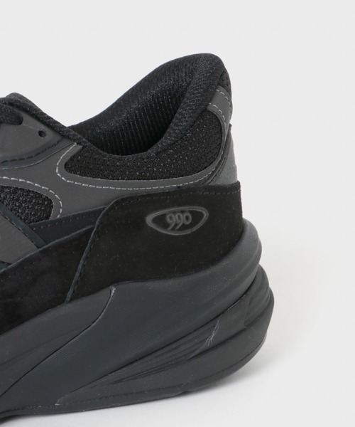 URBAN RESEARCH（アーバンリサーチ）の「NEW BALANCE　U990V6（スニーカー・メンズ・ブラック・28/29/27.5/27/28.5/26.5/26）」の5枚目の写真