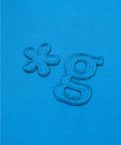 GRUNDEN（グルンデン）の「SIGNATURE LOGO HALF ZIP-UP (SKY BLUE)（スウェット・レディース・その他・unisex M/unisex L）」の4枚目の写真